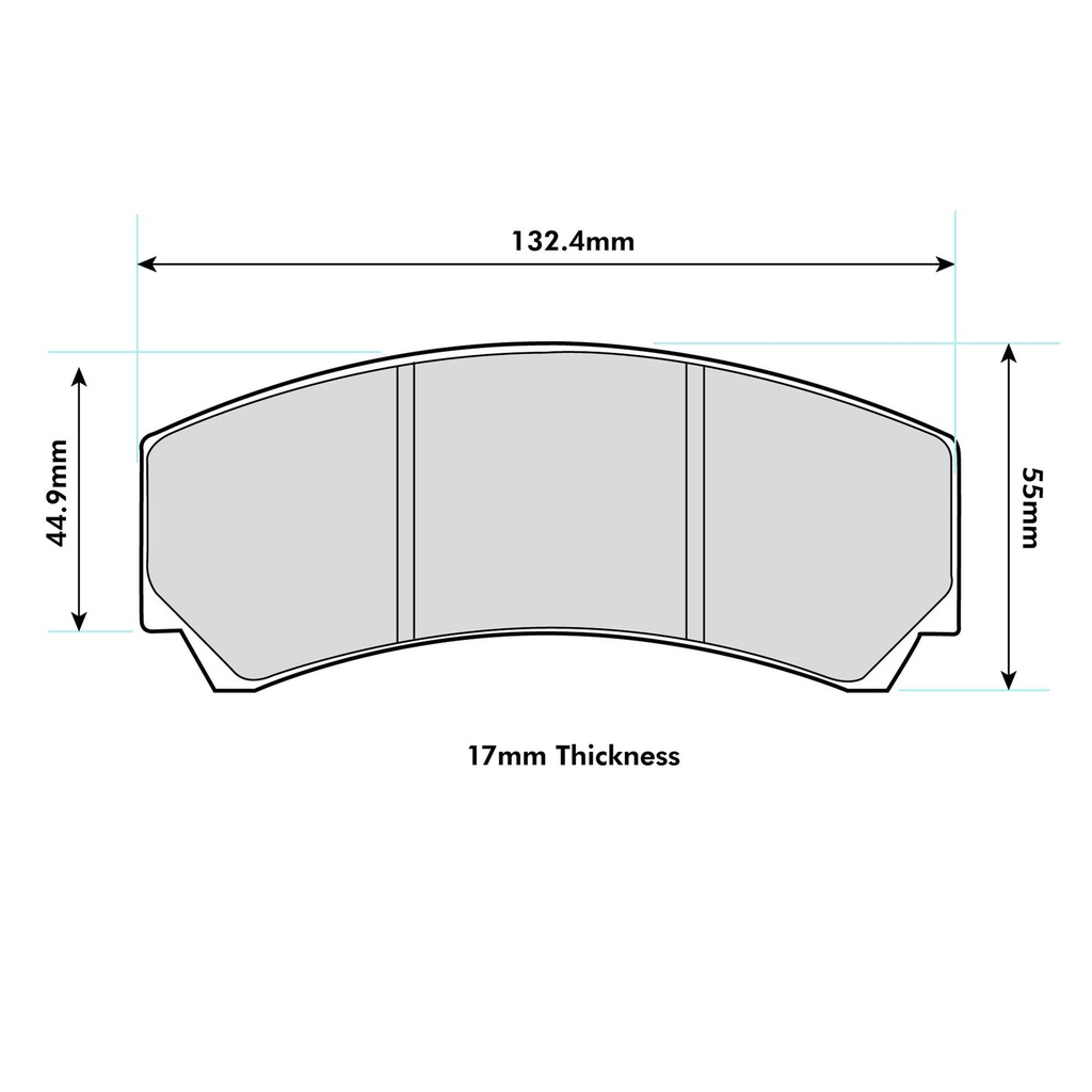 [FERFRP216RS] Ferodo DS3000 Brake Pads To Fit AP Racing CP5090 Calipers