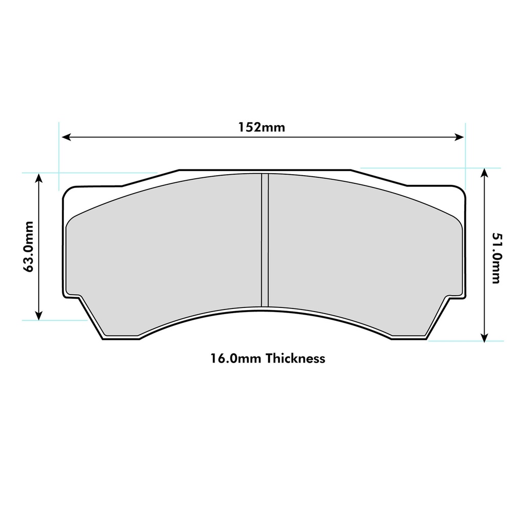 EBC Brakes RP-1 Brake Pads