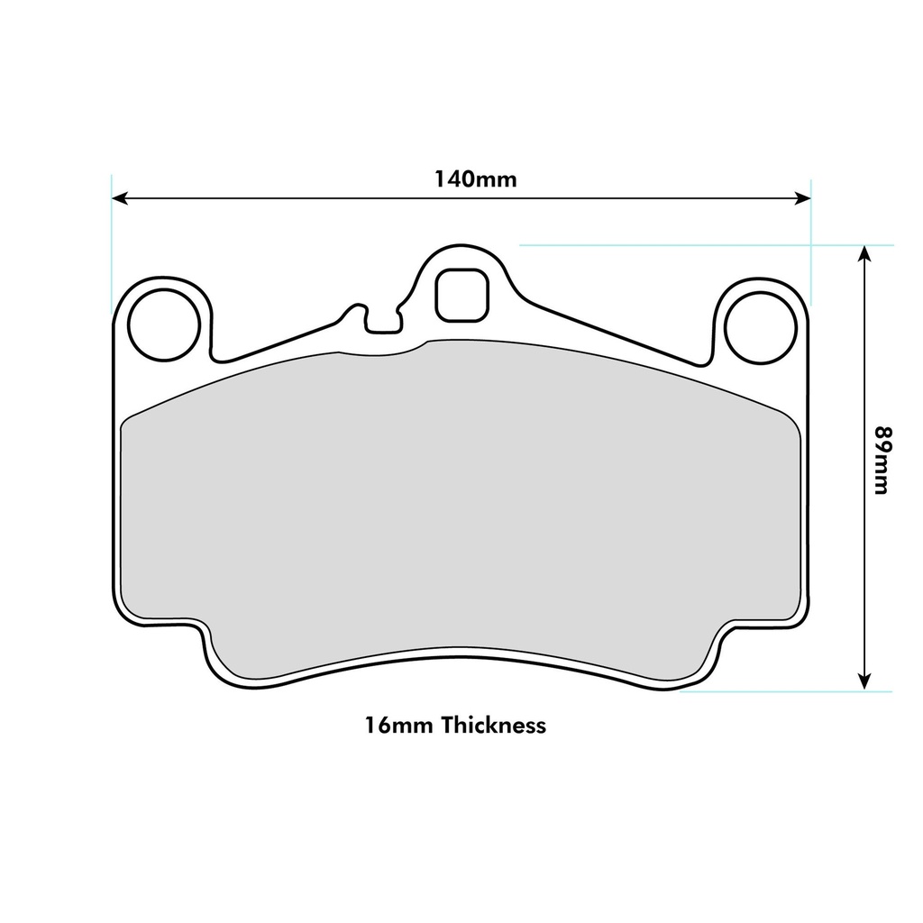 [EBCDP81515RP1] EBC Brakes RP-1 Brake Pads