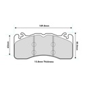 EBC Brakes RP-1 Brake Pads