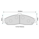 EBC Brakes RP-1 Brake Pads