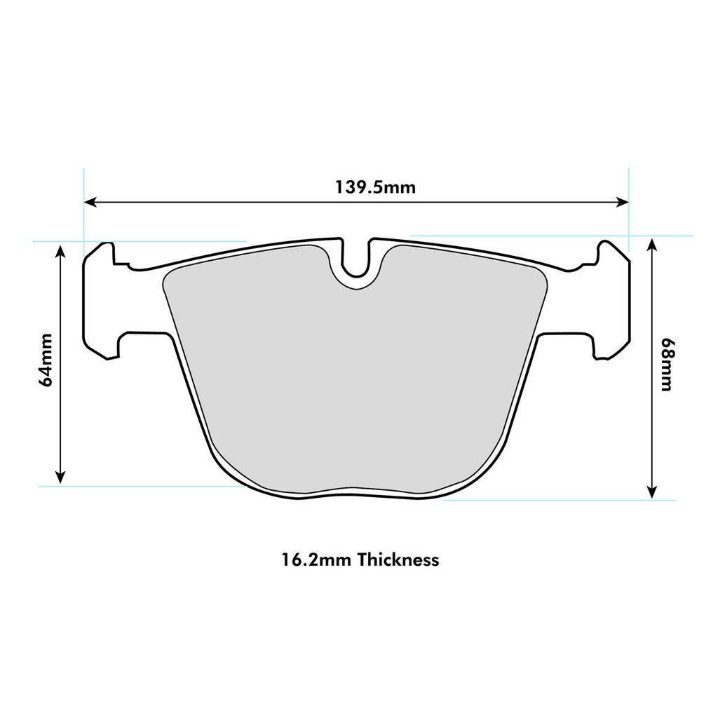 EBC Brakes RP-1 Brake Pads