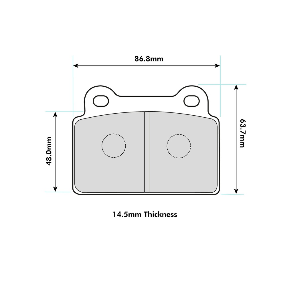 EBC Brakes RP-1 Brake Pads