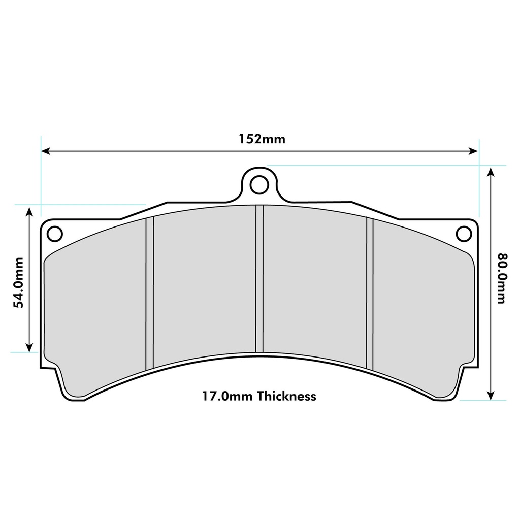 [FERFRP3077R] Ferodo DS3000 Brake Pads To Fit AP Racing CP5070/CP5146/CP5576 Calipers