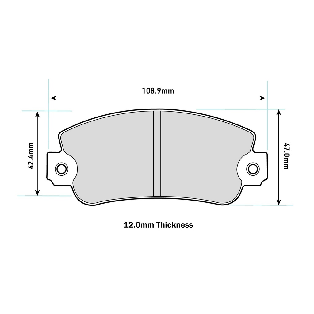 [FERFCP360H] Ferodo DS2500 Brake Pads