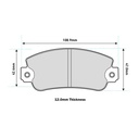 Ferodo DS2500 Brake Pads