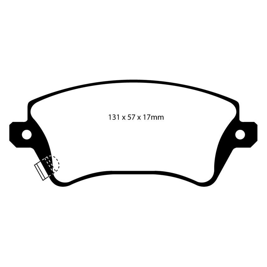 EBC Brakes Redstuff Performance Brake Pads