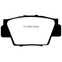 EBC Brakes Yellowstuff Performance Brake Pads