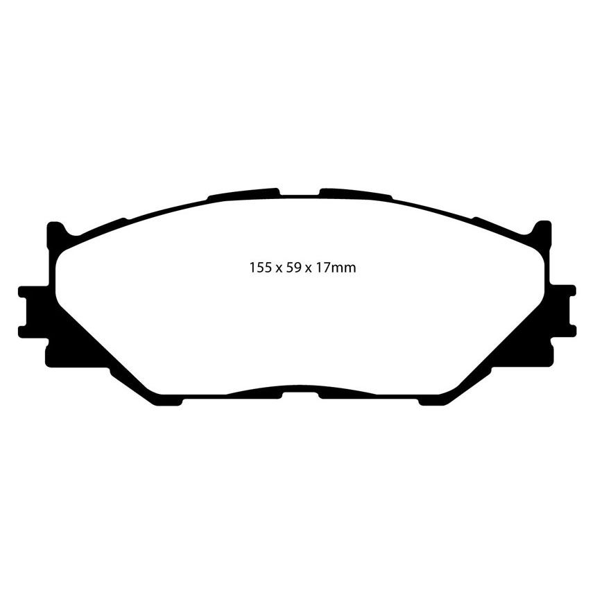 [EBCDP41772R] EBC Brakes Yellowstuff Performance Brake Pads