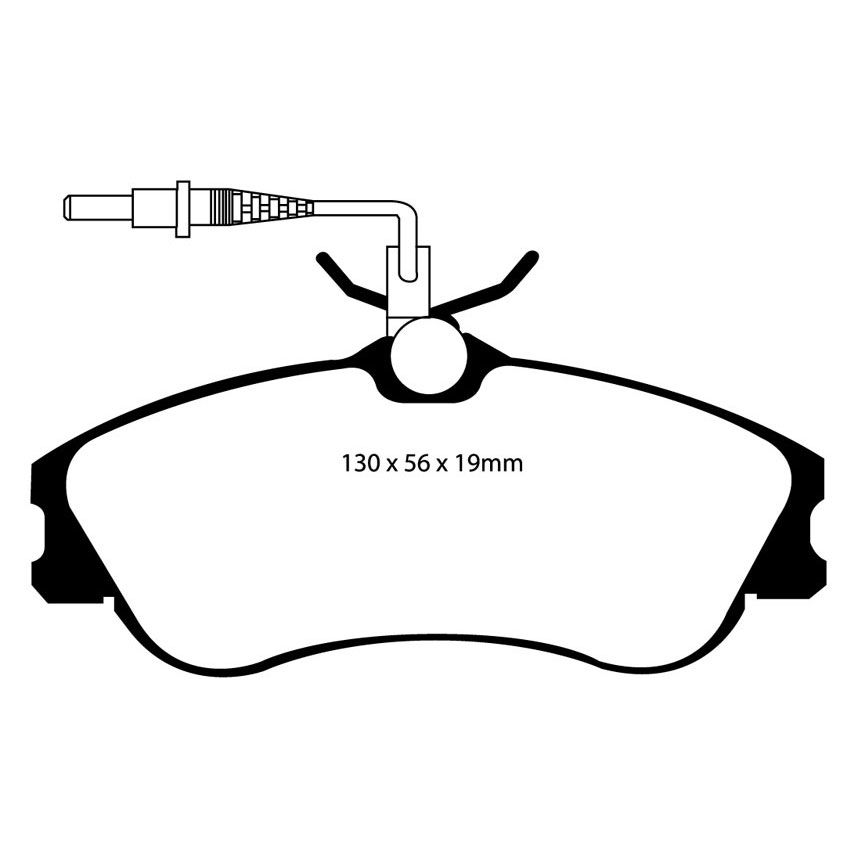 [EBCDP41104R] EBC Brakes Yellowstuff Performance Brake Pads