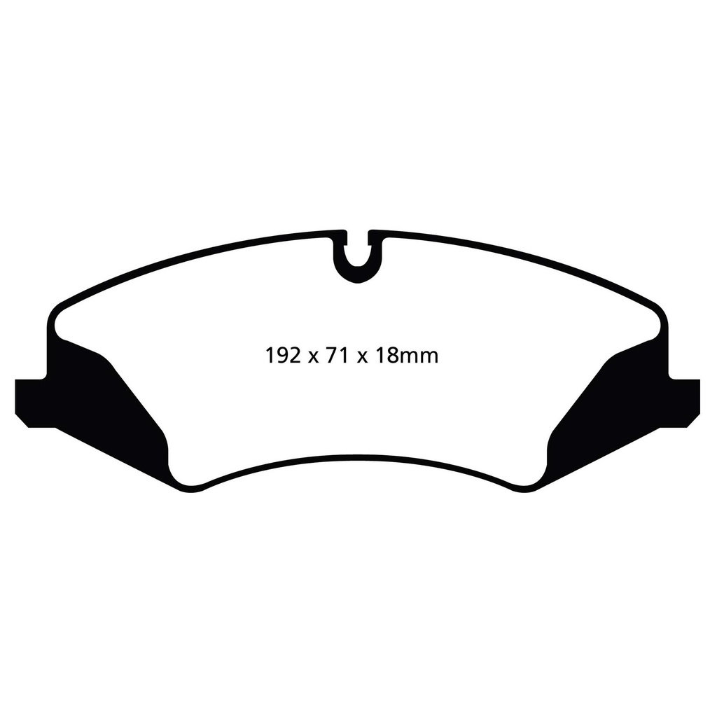 [EBCDP42123R] EBC Brakes Yellowstuff Performance Brake Pads