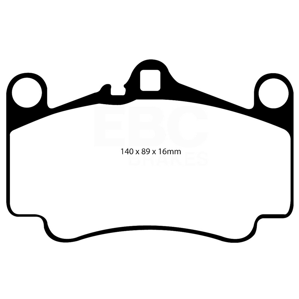 EBC Brakes Yellowstuff Performance Brake Pads