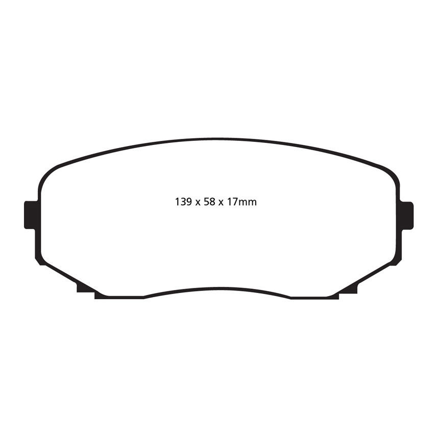[EBCDP41794R] EBC Brakes Yellowstuff Performance Brake Pads
