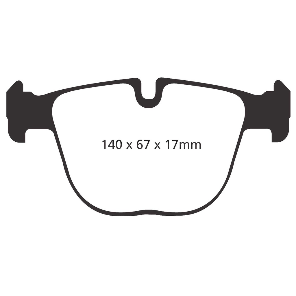 [EBCDP42008R] EBC Brakes Yellowstuff Performance Brake Pads