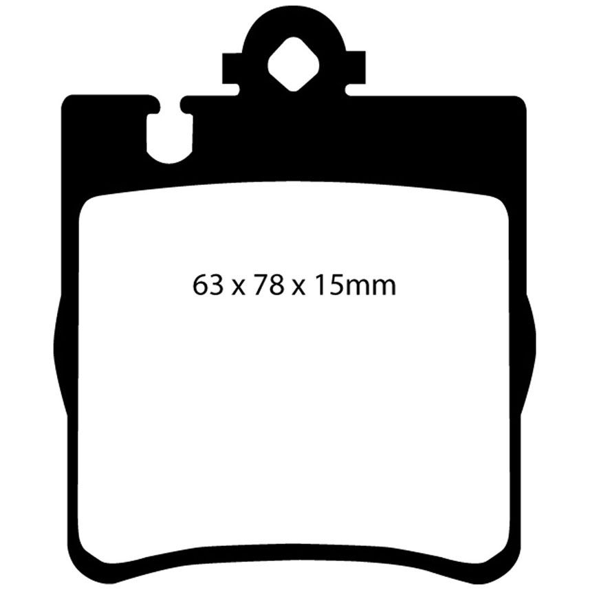 [EBCDP41441R] EBC Brakes Yellowstuff Performance Brake Pads