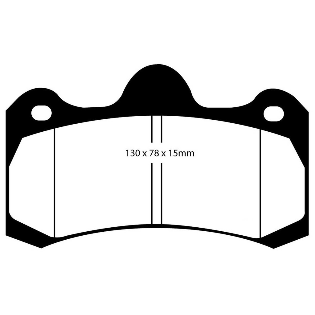 [EBCDP4045R] EBC Brakes Yellowstuff Performance Brake Pads