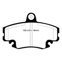 EBC Brakes Yellowstuff Performance Brake Pads