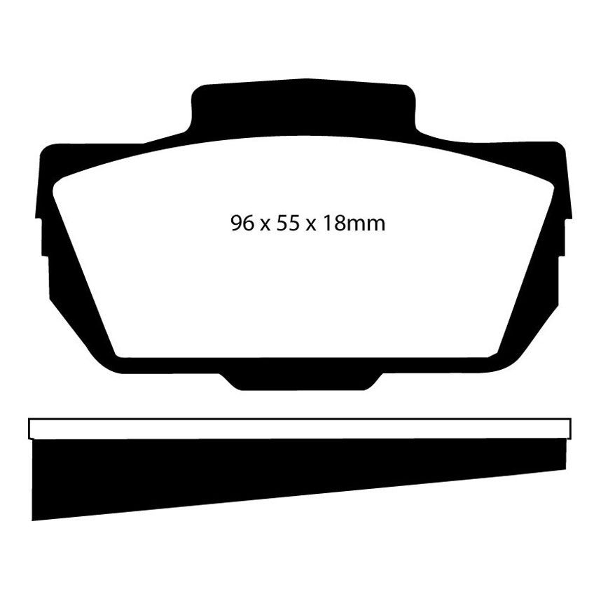 [EBCDP4149R] EBC Brakes Yellowstuff Performance Brake Pads