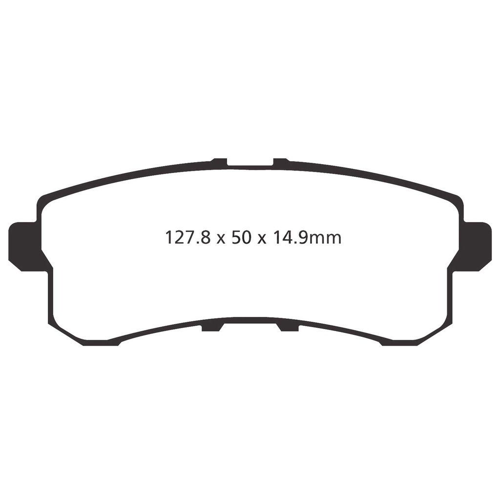 [EBCDP41876R] EBC Brakes Yellowstuff Performance Brake Pads