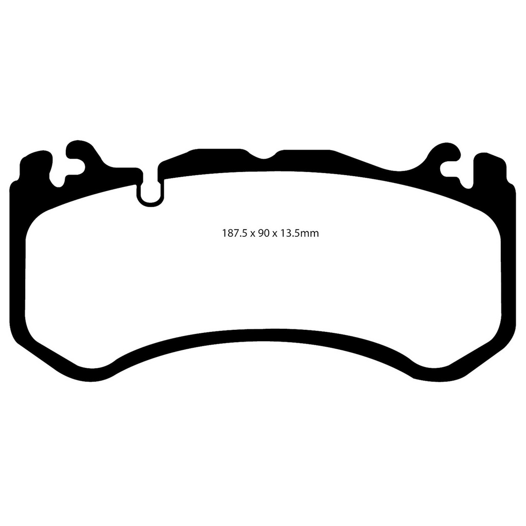 [EBCDP41939R] EBC Brakes Yellowstuff Performance Brake Pads