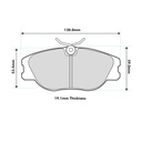 Pagid RS42 Brake Pads