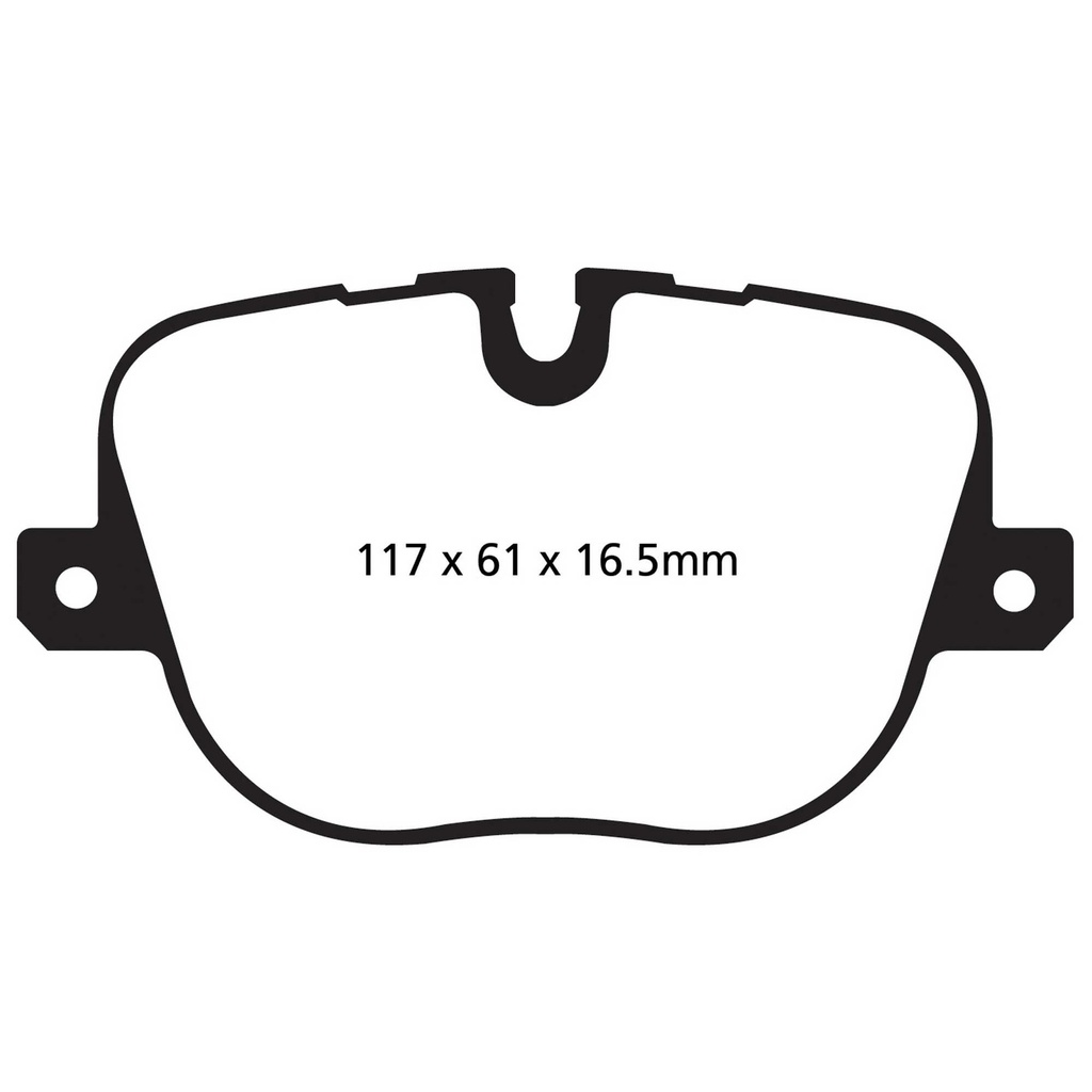[EBCDP42068R] EBC Brakes Yellowstuff Performance Brake Pads