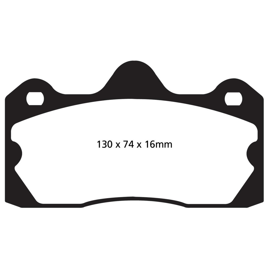 [EBCDP3060C] EBC Brakes Redstuff Performance Brake Pads
