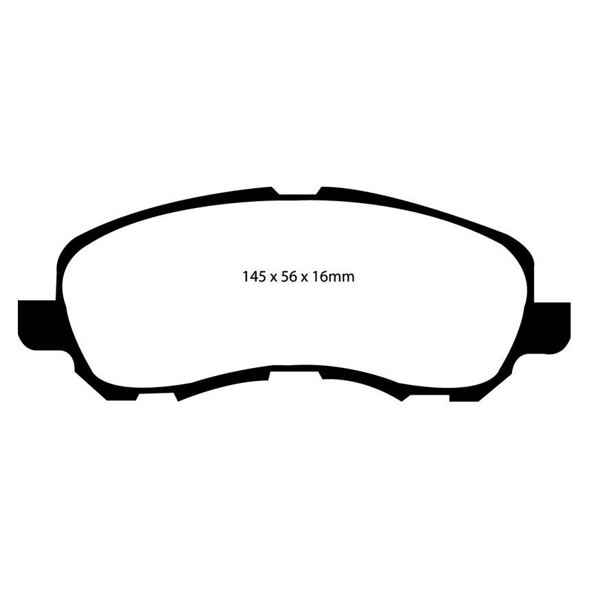 [EBCDP41614R] EBC Brakes Yellowstuff Performance Brake Pads