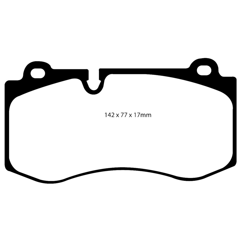 [EBCDP41943R] EBC Brakes Yellowstuff Performance Brake Pads