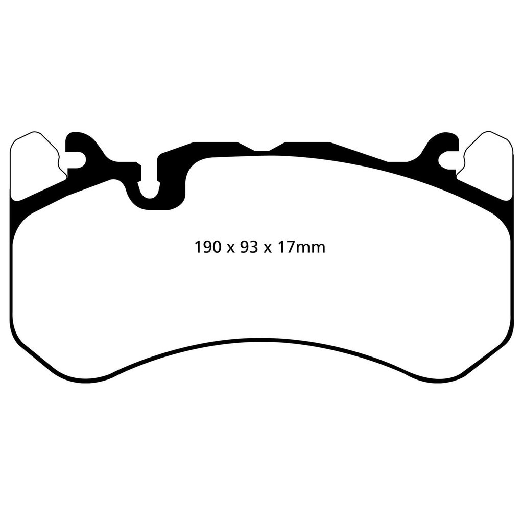 [EBCDP42081R] EBC Brakes Yellowstuff Performance Brake Pads