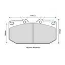 Ferodo DSUNO Brake Pads