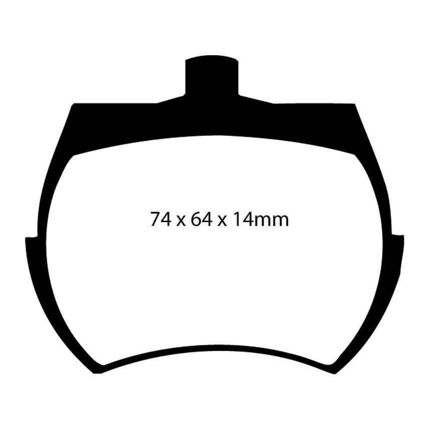 EBC Brakes Redstuff Performance Brake Pads