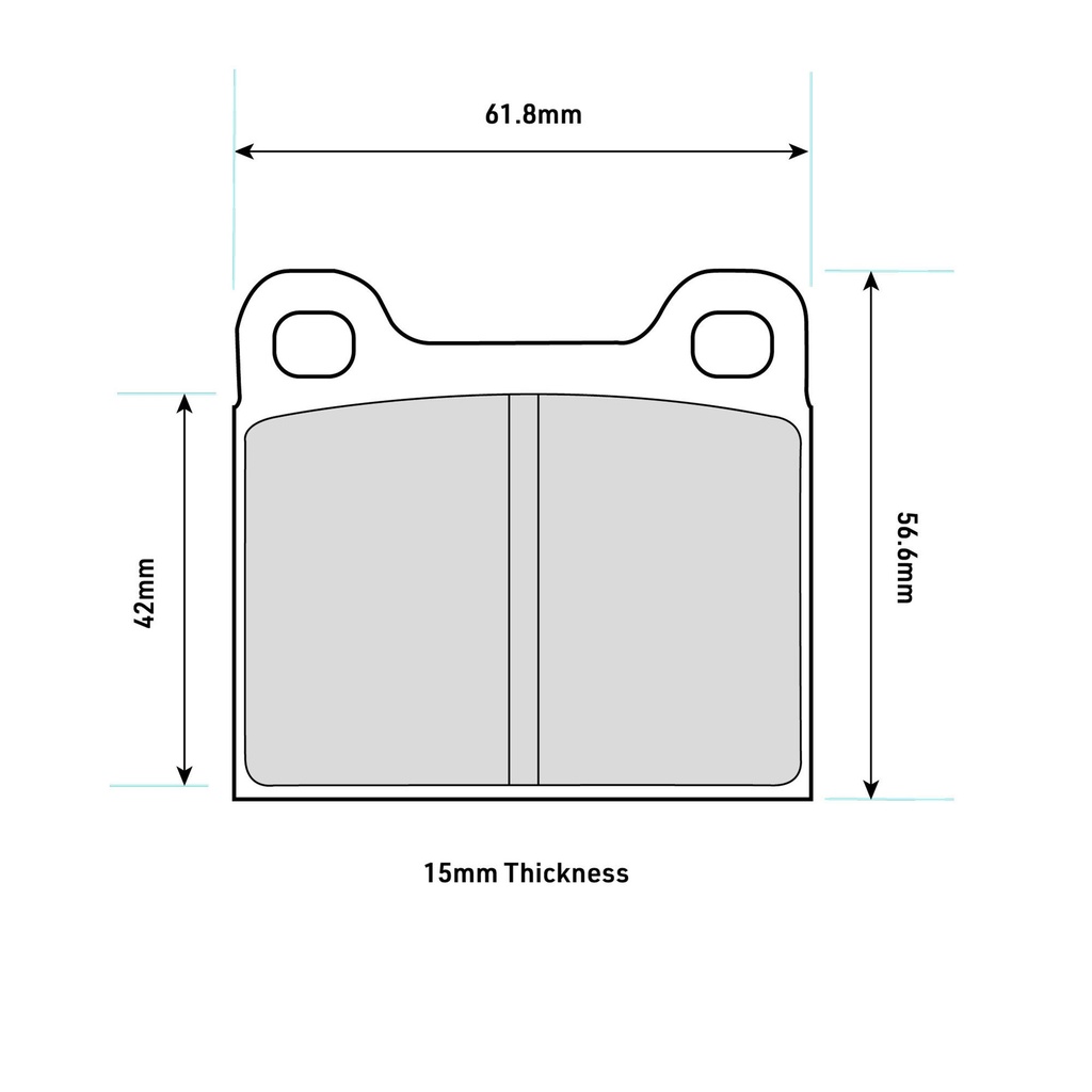 Pagid RSH42 Brake Pads