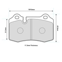 Ferodo DS2500 Brake Pads