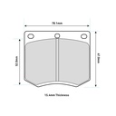Ferodo DSUNO Brake Pads