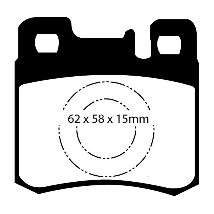 EBC Brakes Redstuff Performance Brake Pads