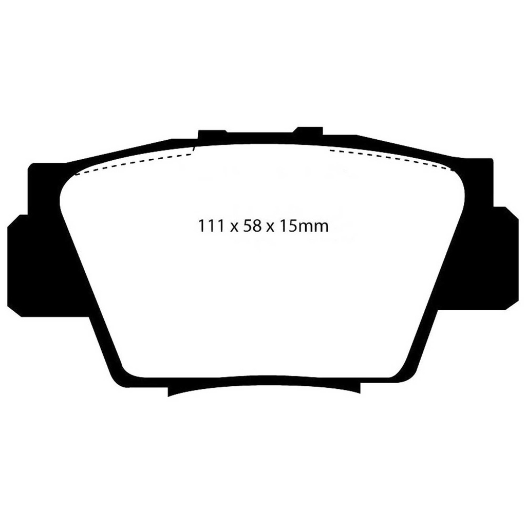 EBC Brakes Redstuff Performance Brake Pads