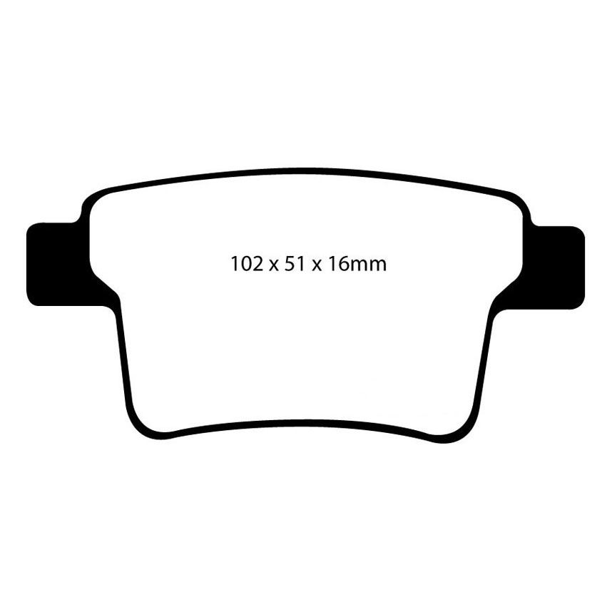 [EBCDP31731C] EBC Brakes Redstuff Performance Brake Pads