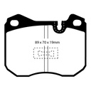 EBC Brakes Yellowstuff Performance Brake Pads