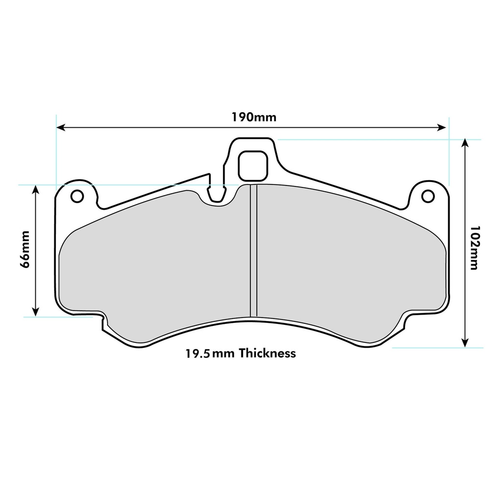 Pagid RSL1 Brake Pads