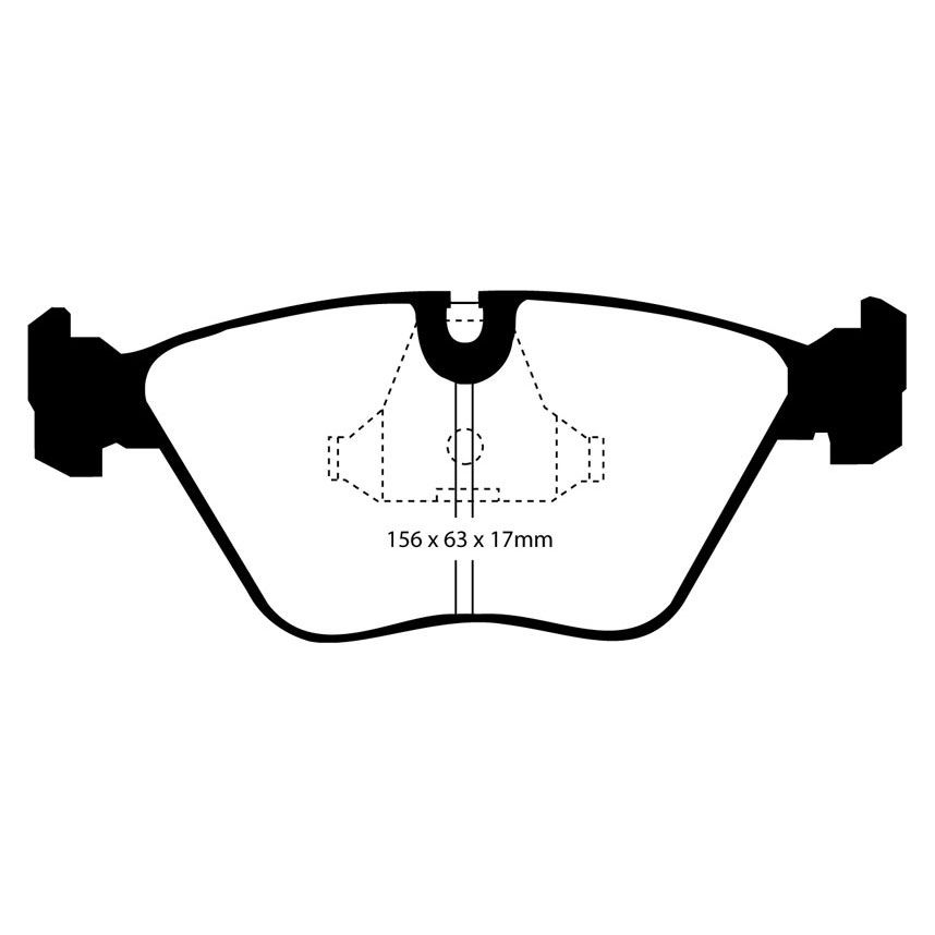 [EBCDP4689/2R] EBC Brakes Yellowstuff Performance Brake Pads