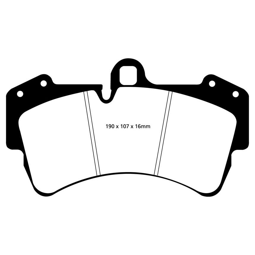 EBC Brakes Yellowstuff Performance Brake Pads