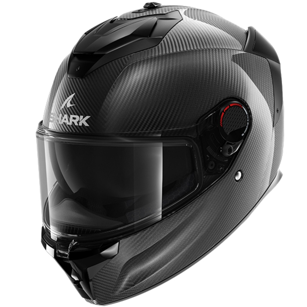 [5000569-3819482] Shark Spartan GT Pro Carbon Motorcycle Helmet (M (57-58cm), Carbon / Anthracite)