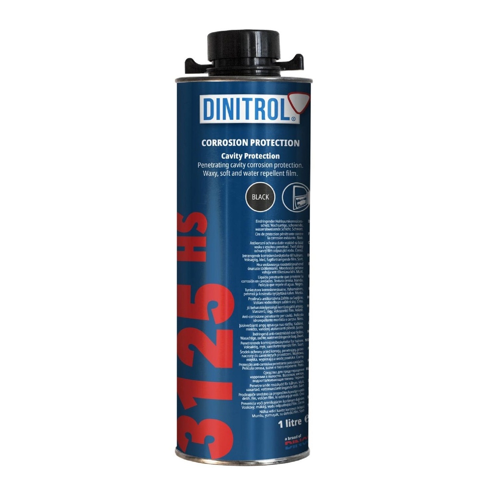 [1242292-1653901] Dinitrol 3125 HS Original Rust Prevention Wax (500ml Aerosol)