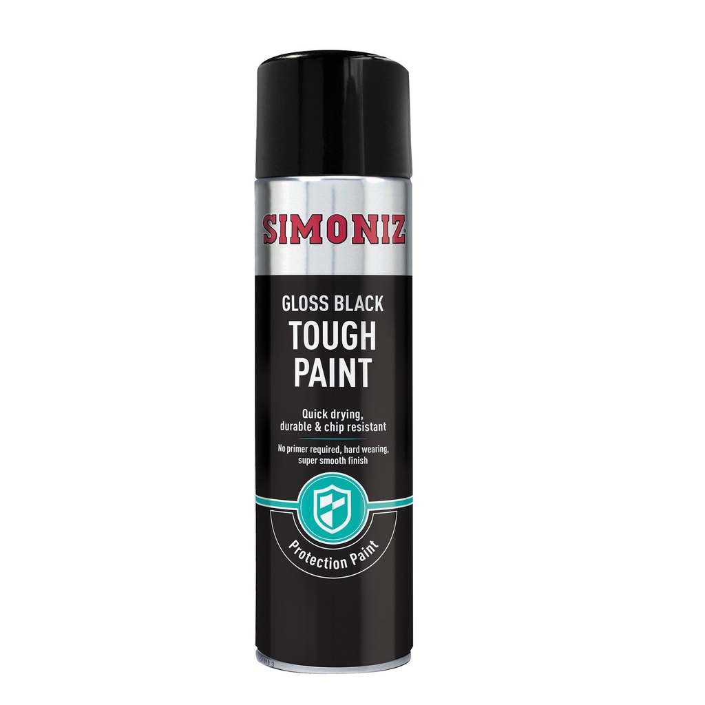 Simoniz Tough Black Paint - Aerosol