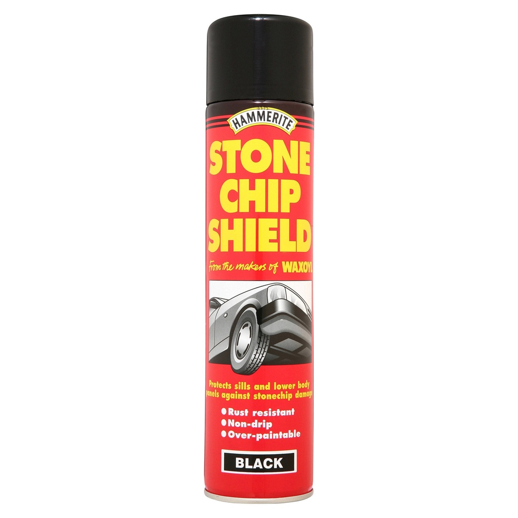 [2010543-2169523] Hammerite Stone Chip Shield (1 Litre Schutz, Black)