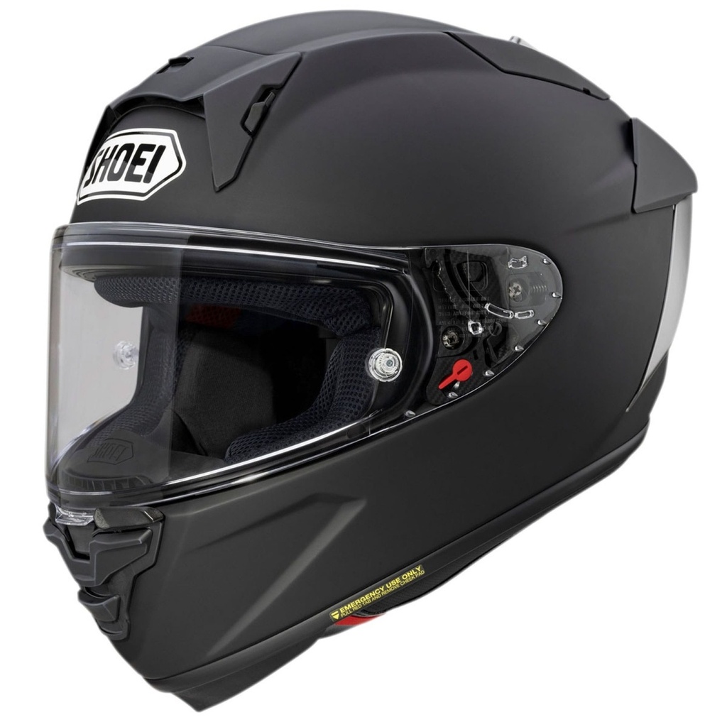 [5000386-3080796] Shoei X-SPR Pro Plain Motorcycle Helmet (M (57-58cm), Black)