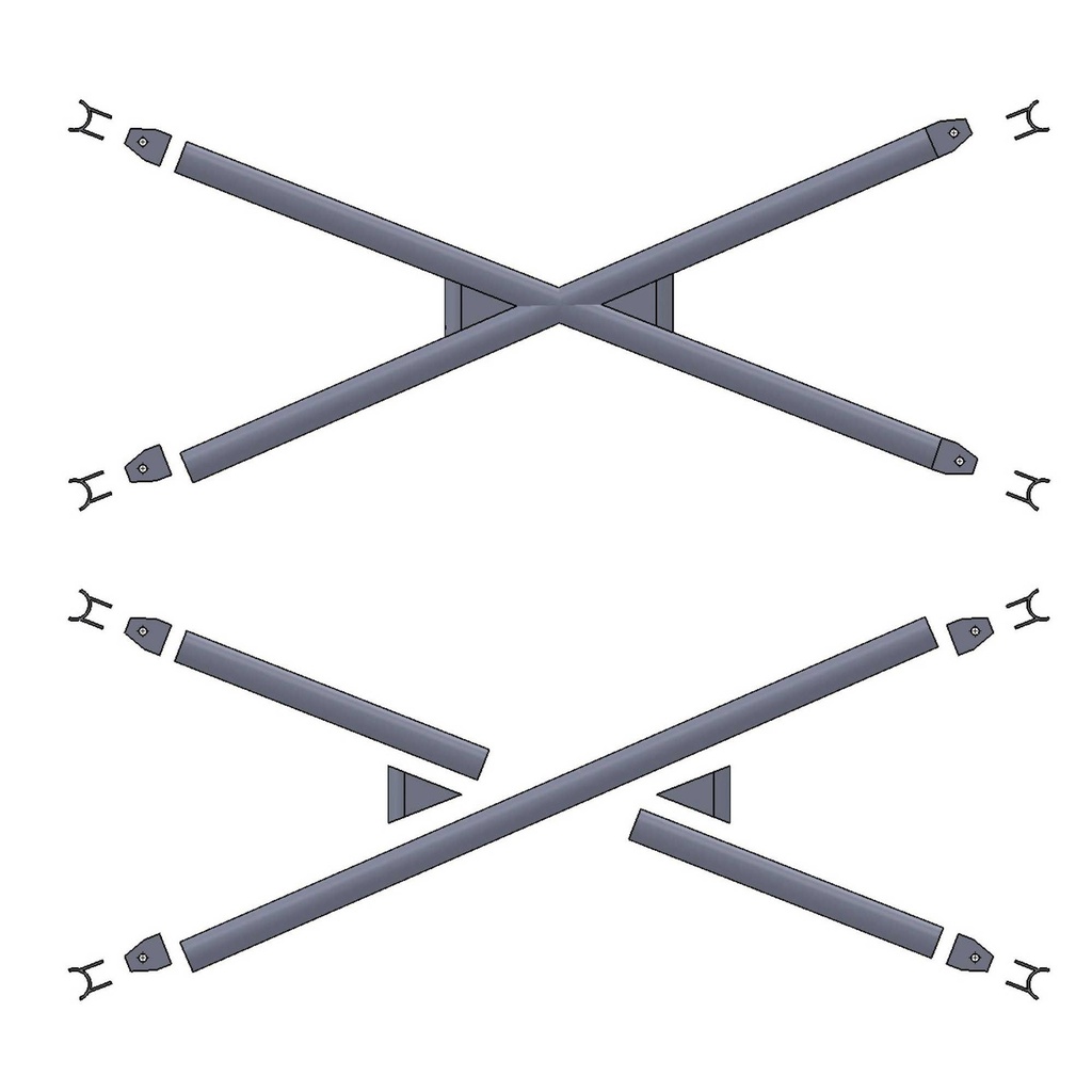 OMP Cross Door Bars