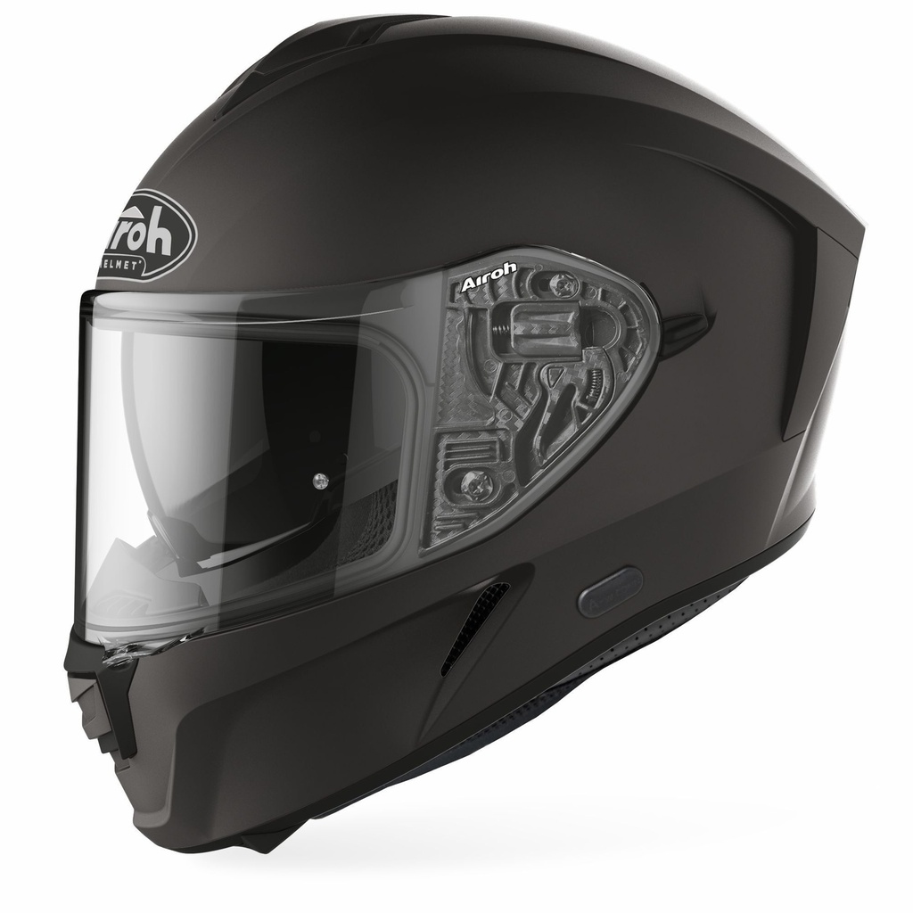 [5000345-3049196] Airoh Spark Plain Motorcycle Helmet (M (57-58cm))