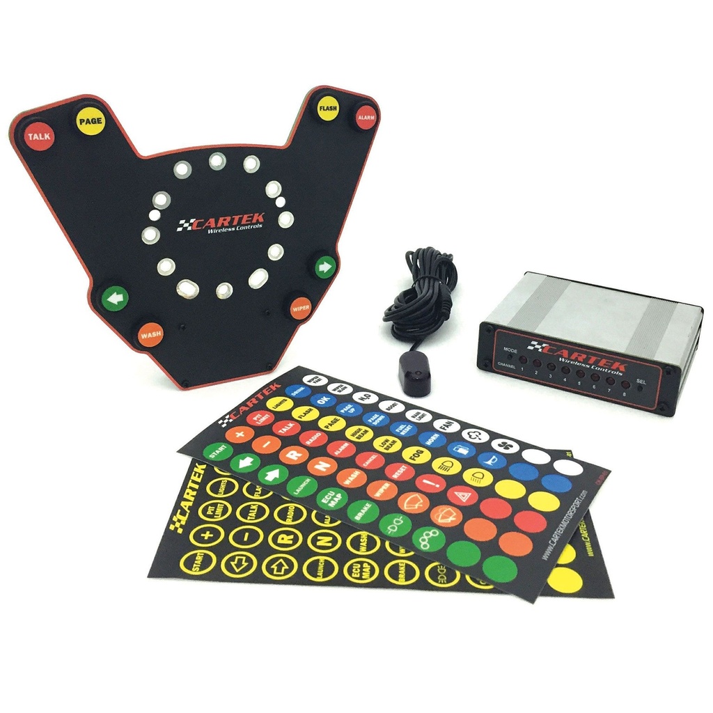 [CTKCK-WS-09] Cartek Wireless Steering Wheel Push Button Control System